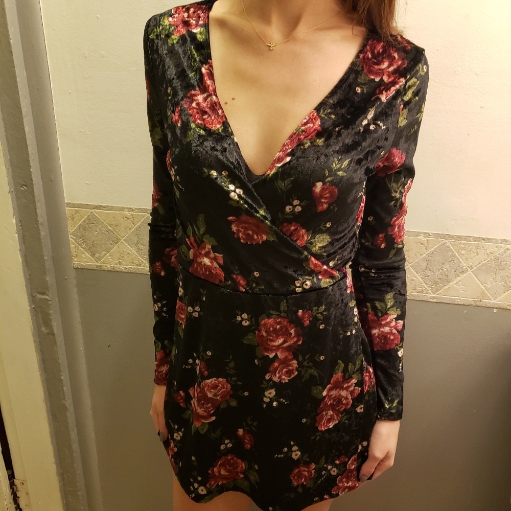 Garage Velvet Romper